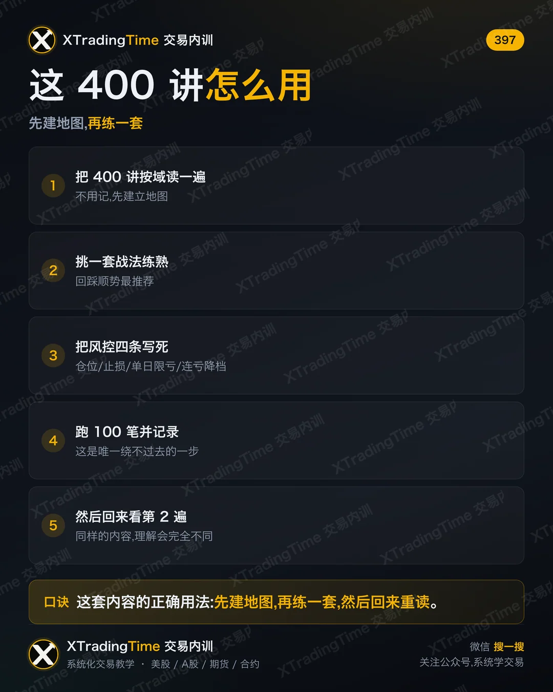 这 400 讲怎么用